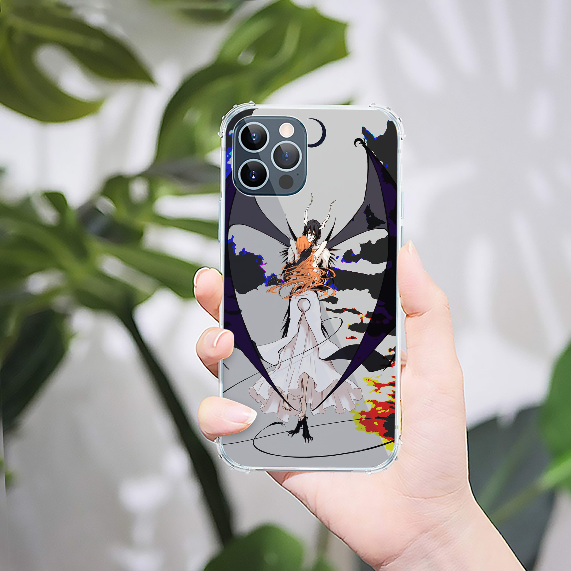（画像用） ブリーチ BLEACH 【iPhone 12シリーズ対応】透明スマホケース（クリアソフトケース）